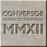 roman numerals android application logo